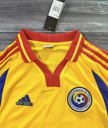 Camiseta retro de la selección de Rumanía de 2000 (para partidos en casa)