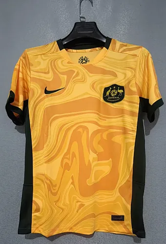 25-26 Geel voetbalshirt van Australië