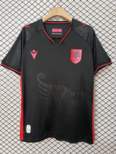 25-26 Albania away black jersey