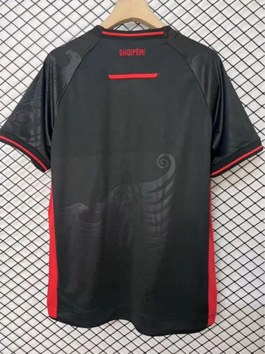 25-26 Albania away black jersey