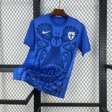 25-26 Finland away soccer jersey size S-2XL