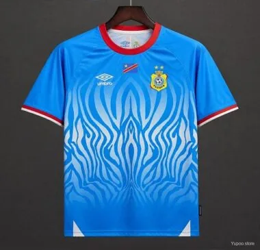 República Democrática do Congo 2026: Camisola de futebol da seleção nacional, tamanhos S-4XL