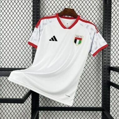 Camisa de jogo em casa dos Emirados Árabes Unidos para o Mundial de 2026