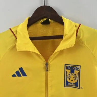 23-24 Tigers yellow windbreaker