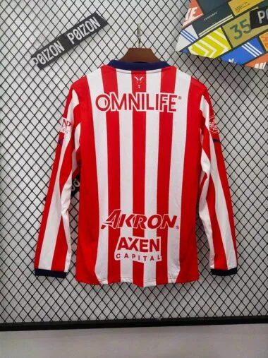 24-25 Chivas home long sleeve jersey