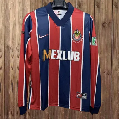 96-97 Chivas away retro long sleeve jersey