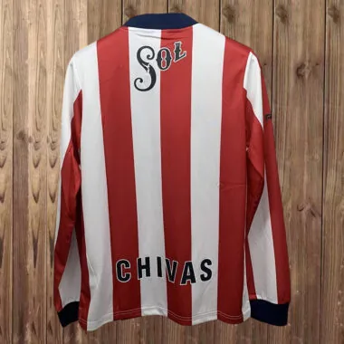 96-97 Chivas home retro long sleeve jersey