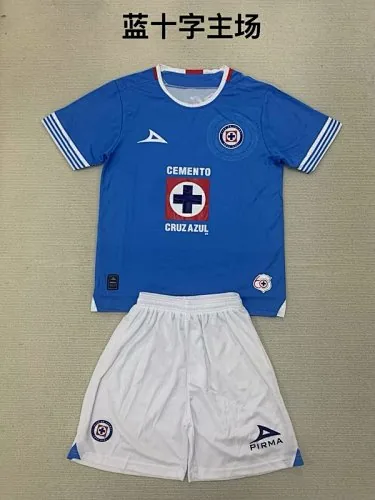 24-25 Cruz Azul home Kid kit