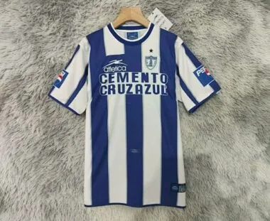 01-02 Pachuca home retro jersey