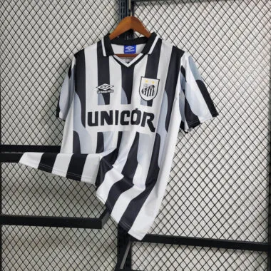 Camiseta retro de visitante del Santos de 1998
