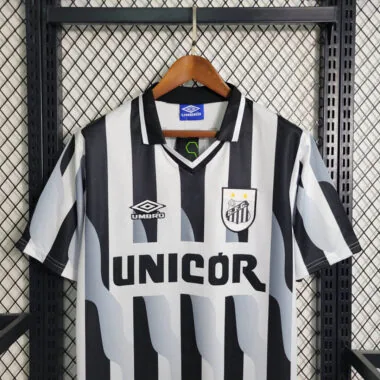 Camiseta retro de visitante del Santos de 1998