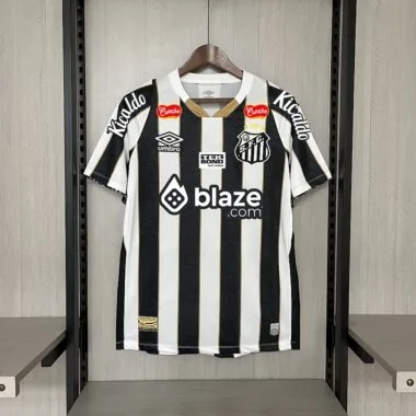 24/25 Santos, fuera de casa, todos los patrocinadores (S-4XL)