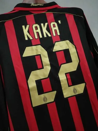 06-07 AC Milan home long sleeve