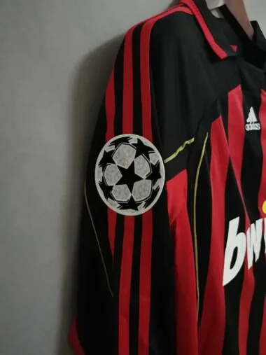 06-07 AC Milan home long sleeve