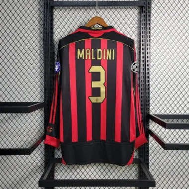 06-07 AC Milan home long sleeve