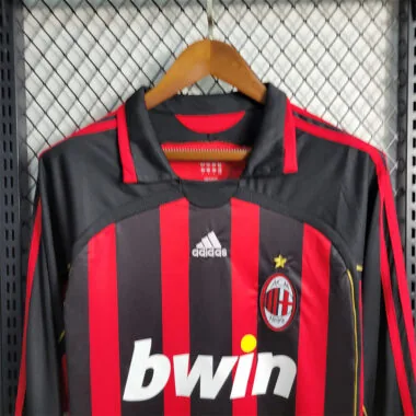 06-07 AC Milan home long sleeve