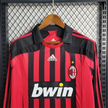 07-08 AC Milan home long sleeve