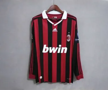 09-10 AC Milan home long sleeve
