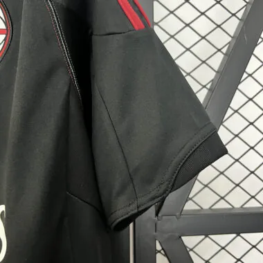 12-13 AC Milan away black retro jersey