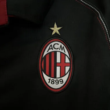 12-13 AC Milan away black retro jersey