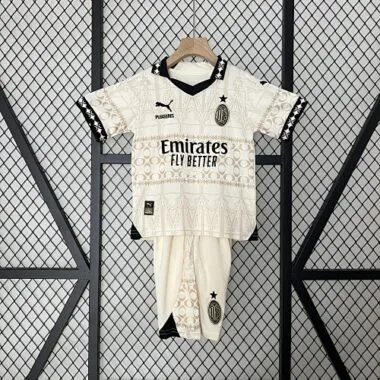 24-25 AC Milan Pleasure co-branded White edition kid kit