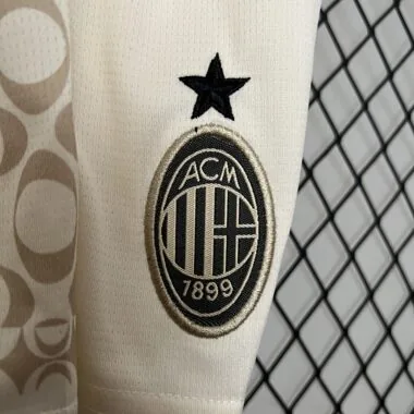 24-25 AC Milan Pleasure co-branded White edition kid kit