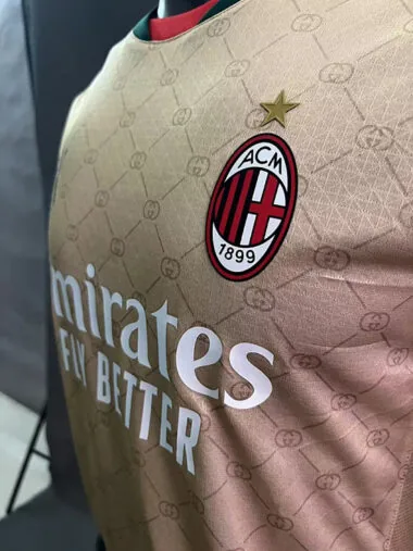 24-25 AC Milan *GUCCI Goldern player version jersey