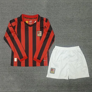 24-25 AC Milan 125th anniversary long sleeve kid kit