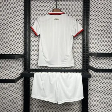 24-25 AC Milan Away white kid kit