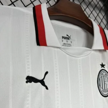 24-25 AC Milan Away white kid kit