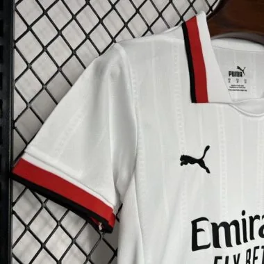 24-25 AC Milan Away white kid kit