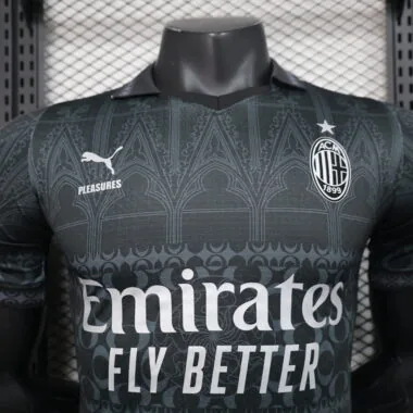 24-25 AC Milan Fourth black player version jersey