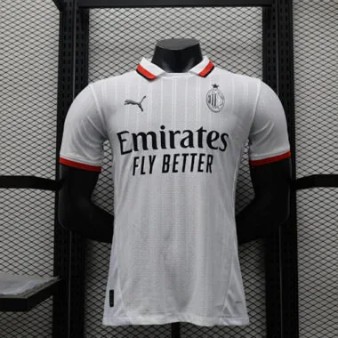 24-25 AC Milan away white player version jersey