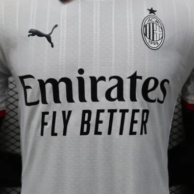 24-25 AC Milan away white player version jersey