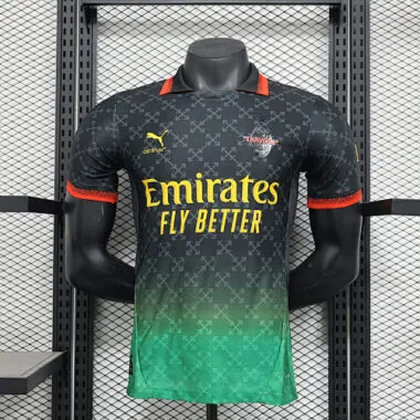 24-25 AC Milan black and green special player version jersey