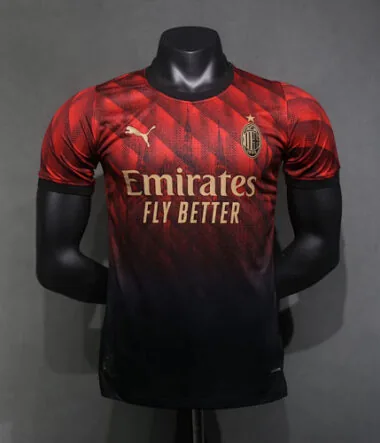 24-25 AC Milan black and red special player version jersey