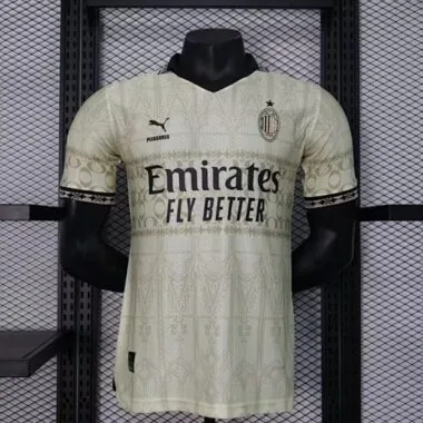 24-25 AC Milan fourth white player version jersey