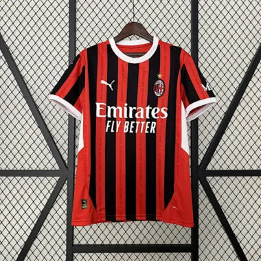 24-25 AC Milan home soccer jersey