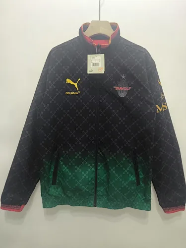 24-25 AC Milan off-white 24 reversible windbreaker