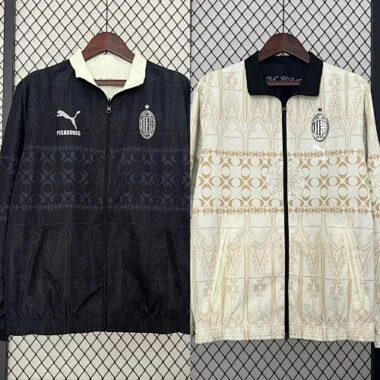 24-25 AC Milan x pleasures reversible windbreaker