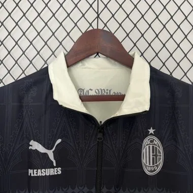 24-25 AC Milan x pleasures reversible windbreaker