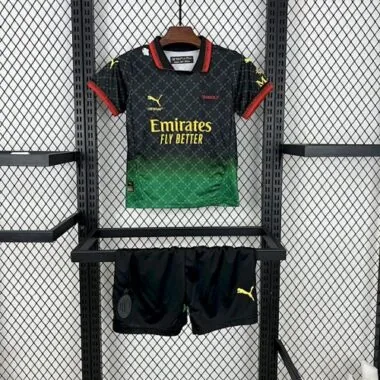 25-26 AC Milan Co-Branded Black Edition Kids Kit
