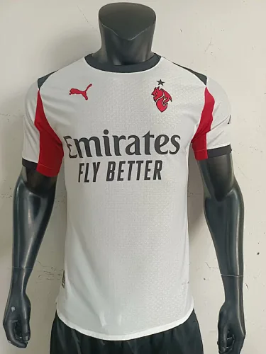 25-26 AC Milan white player version jersey