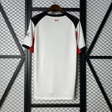 Maillot blanc de l'AC Milan 25-26