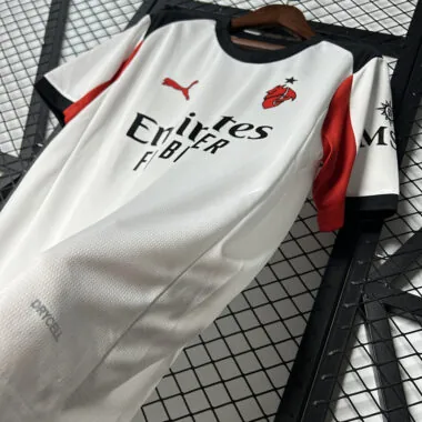 Maillot blanc de l'AC Milan 25-26