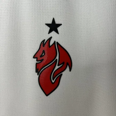 Maillot blanc de l'AC Milan 25-26