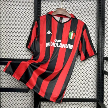 88-89 AC Milan home red/black