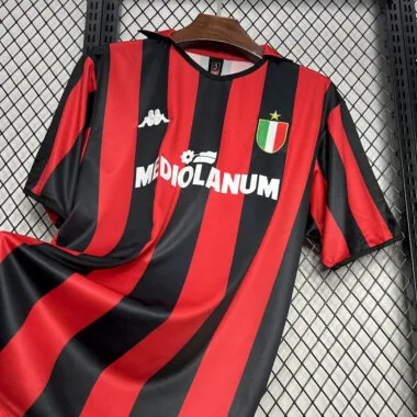 88-89 AC Milan home red/black