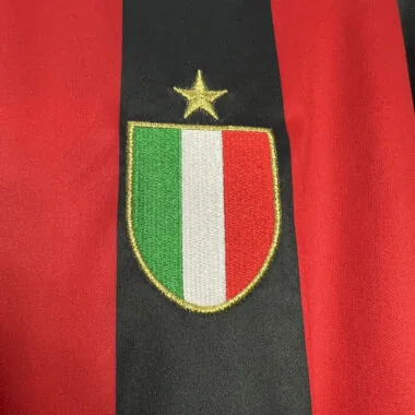 88-89 AC Milan home red/black