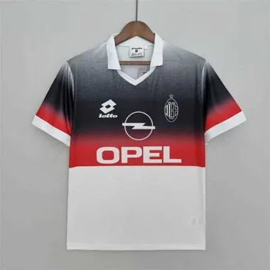 95-96 AC Milan training suit black/white